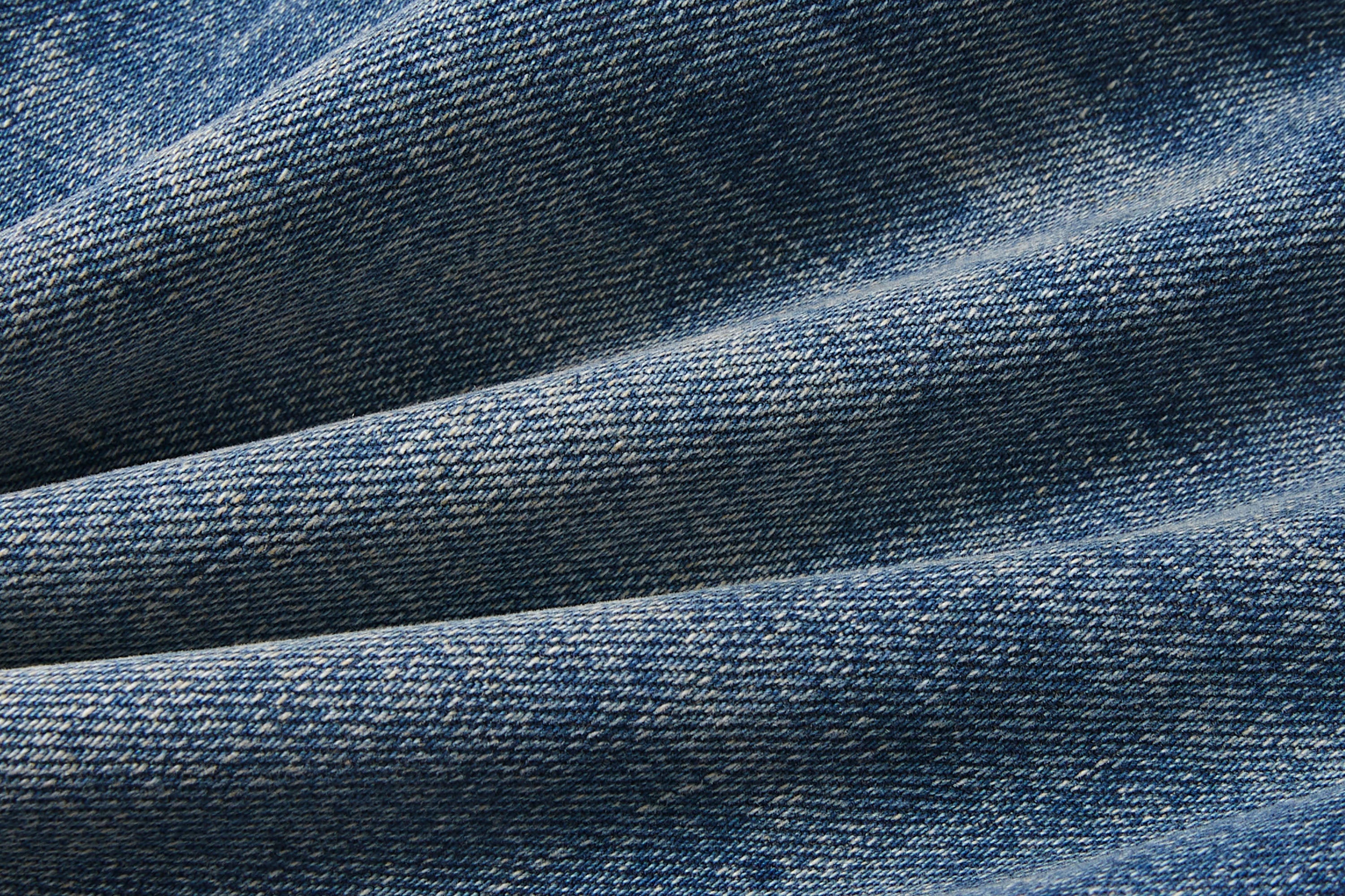 KREATE Double-Layer Distressed Straight-Leg Jeans-Jeans-S-Free Shipping Leatheretro