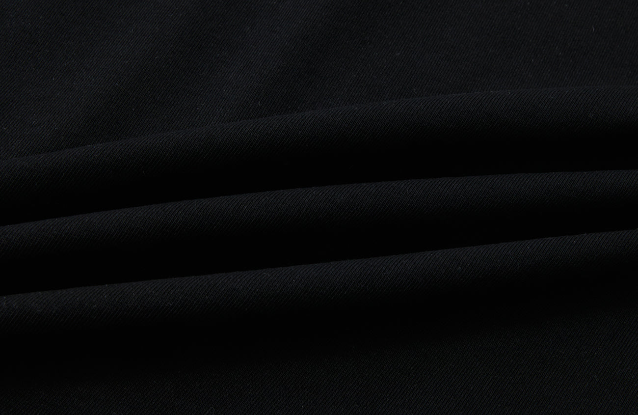 PASET Layered Stripe Graphic Long-Sleeve Tee-L/S Tee-XS-Black-Free Shipping Leatheretro