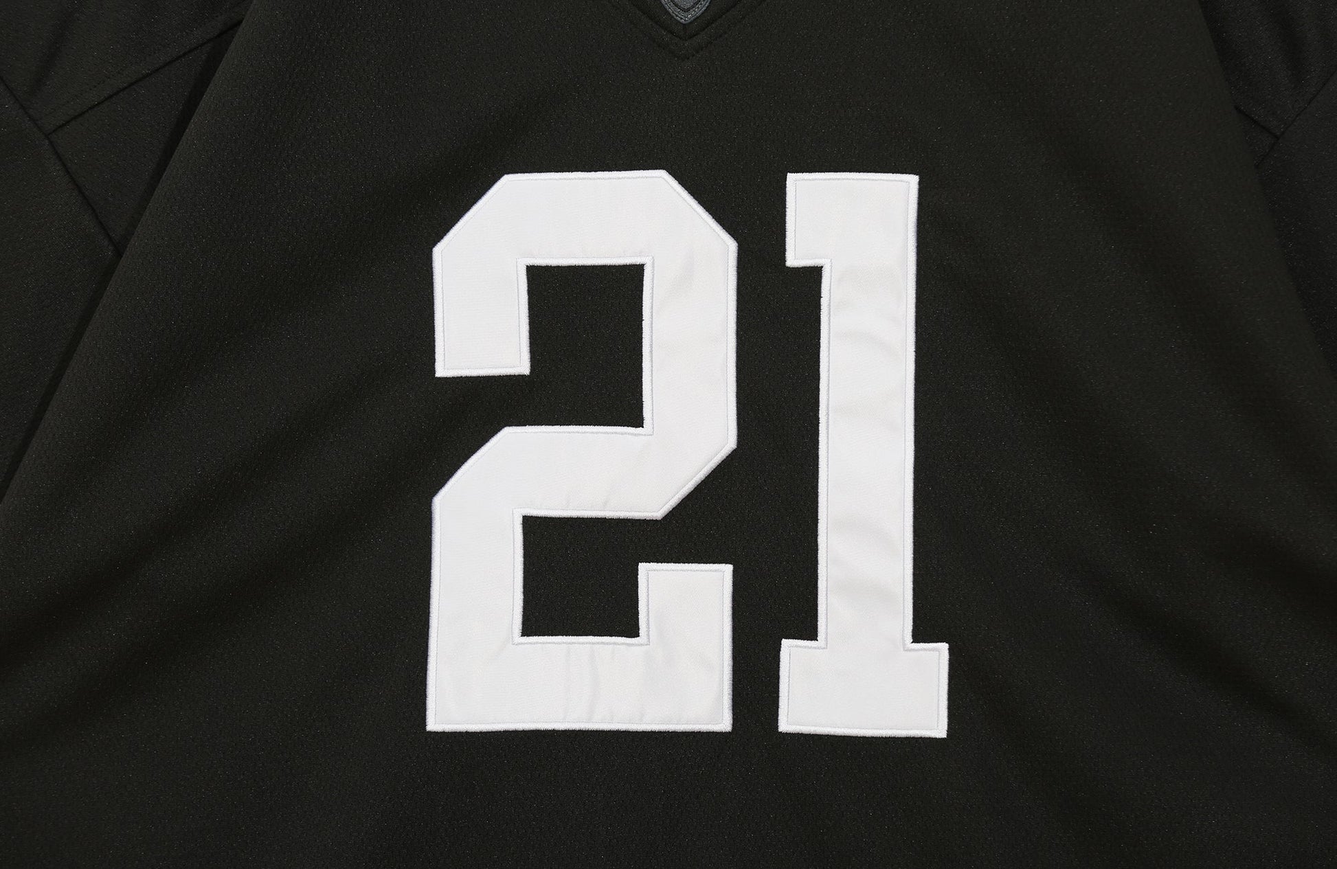 UNTILWERICH V-Neck Striped Hockey Long-Sleeve Jersey-L/S Tee-S-Black-Free Shipping Leatheretro
