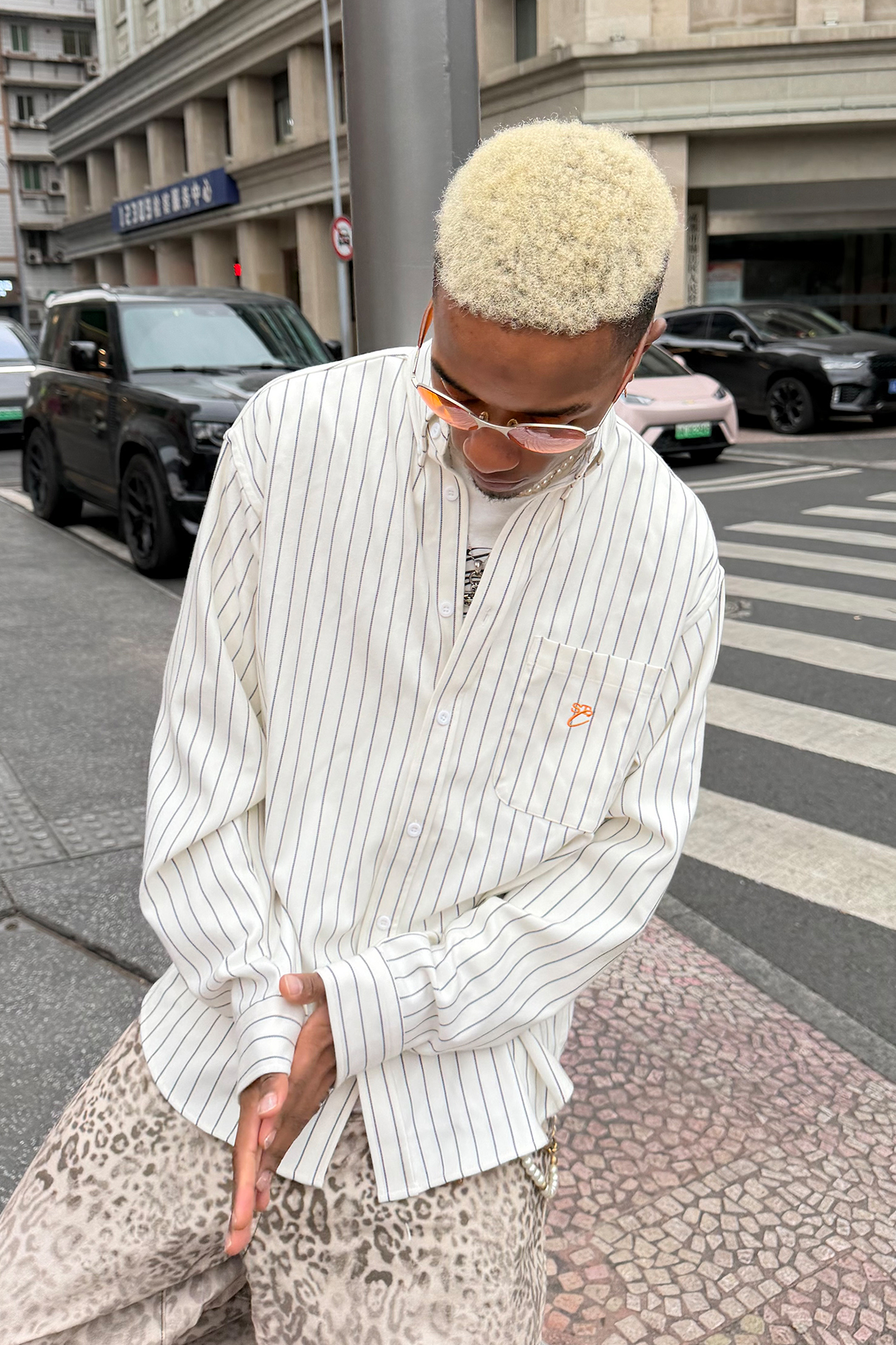 STEEPC Striped Oversized Shirt-Shirt-S (1)-Free Shipping Leatheretro