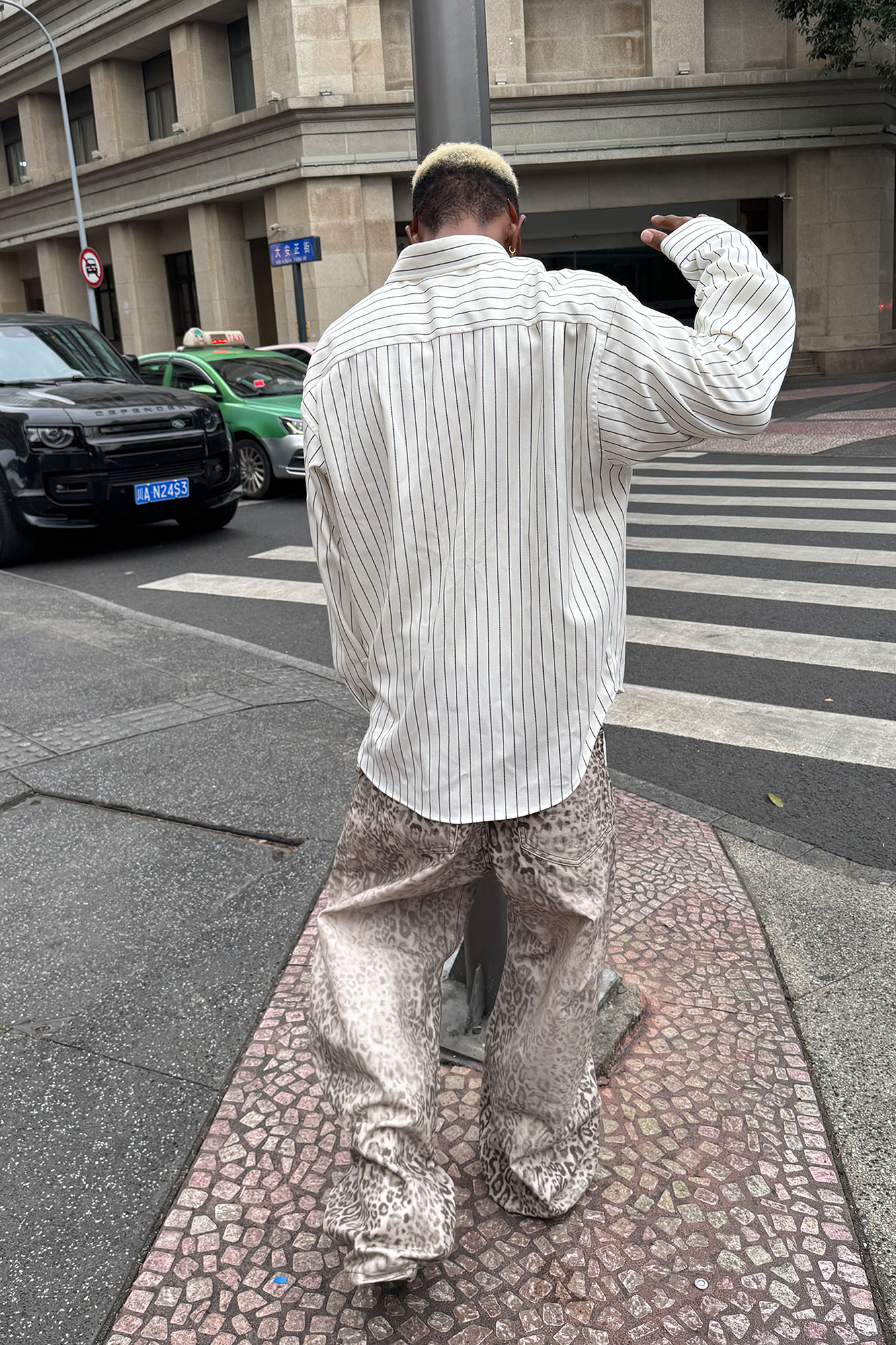 STEEPC Striped Oversized Shirt-Shirt-S (1)-Free Shipping Leatheretro