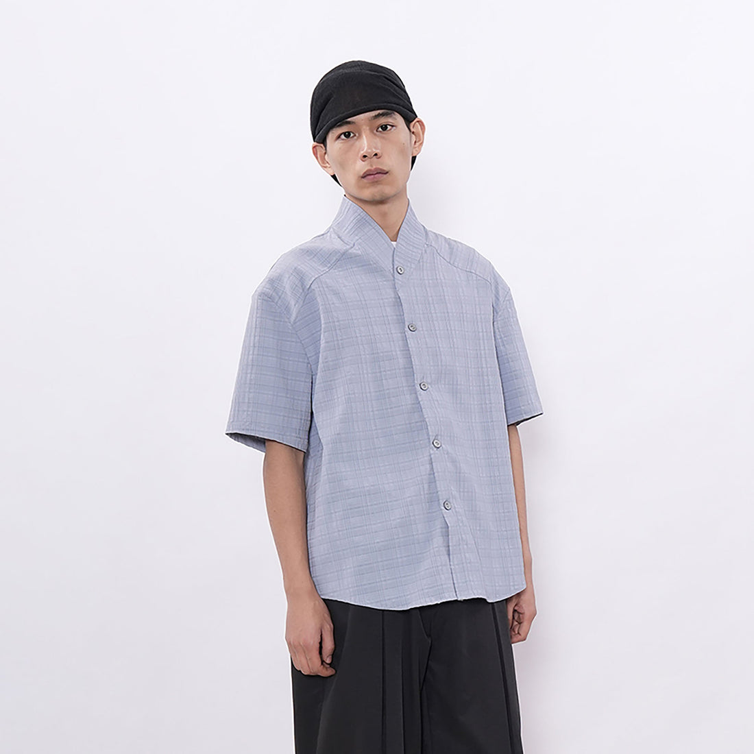 7440 37 1 Cross-Yoke Check Shirt-Shirt-S (Preorder)-Free Shipping Leatheretro