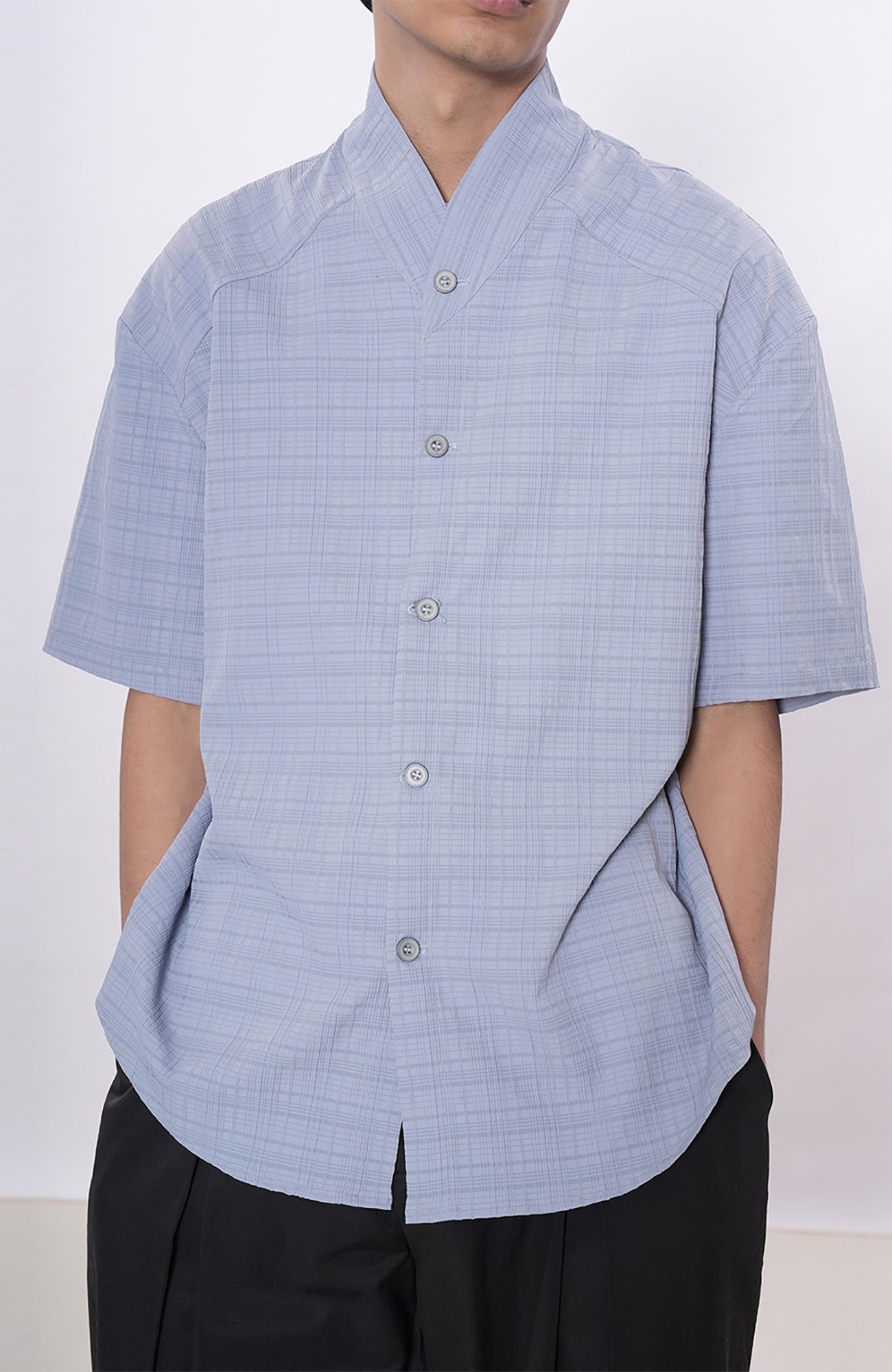 7440 37 1 Cross-Yoke Check Shirt-Shirt-S (Preorder)-Free Shipping Leatheretro