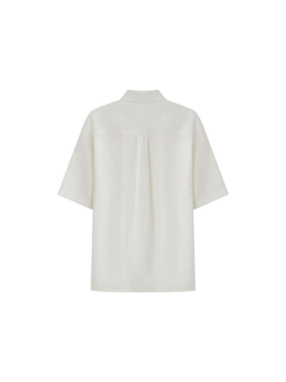 OPICLOTH Retro Pintuck Ruffle Modal Blend Half Shirt-Half shirt-Green-XS-Free Shipping Leatheretro