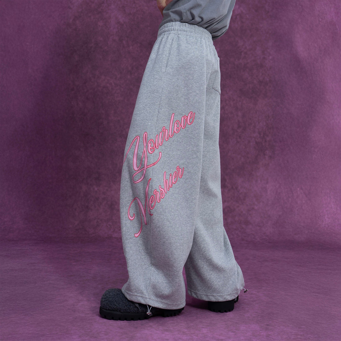CLP Your Love Oversized Sweatpants-Pants-M-Free Shipping Leatheretro