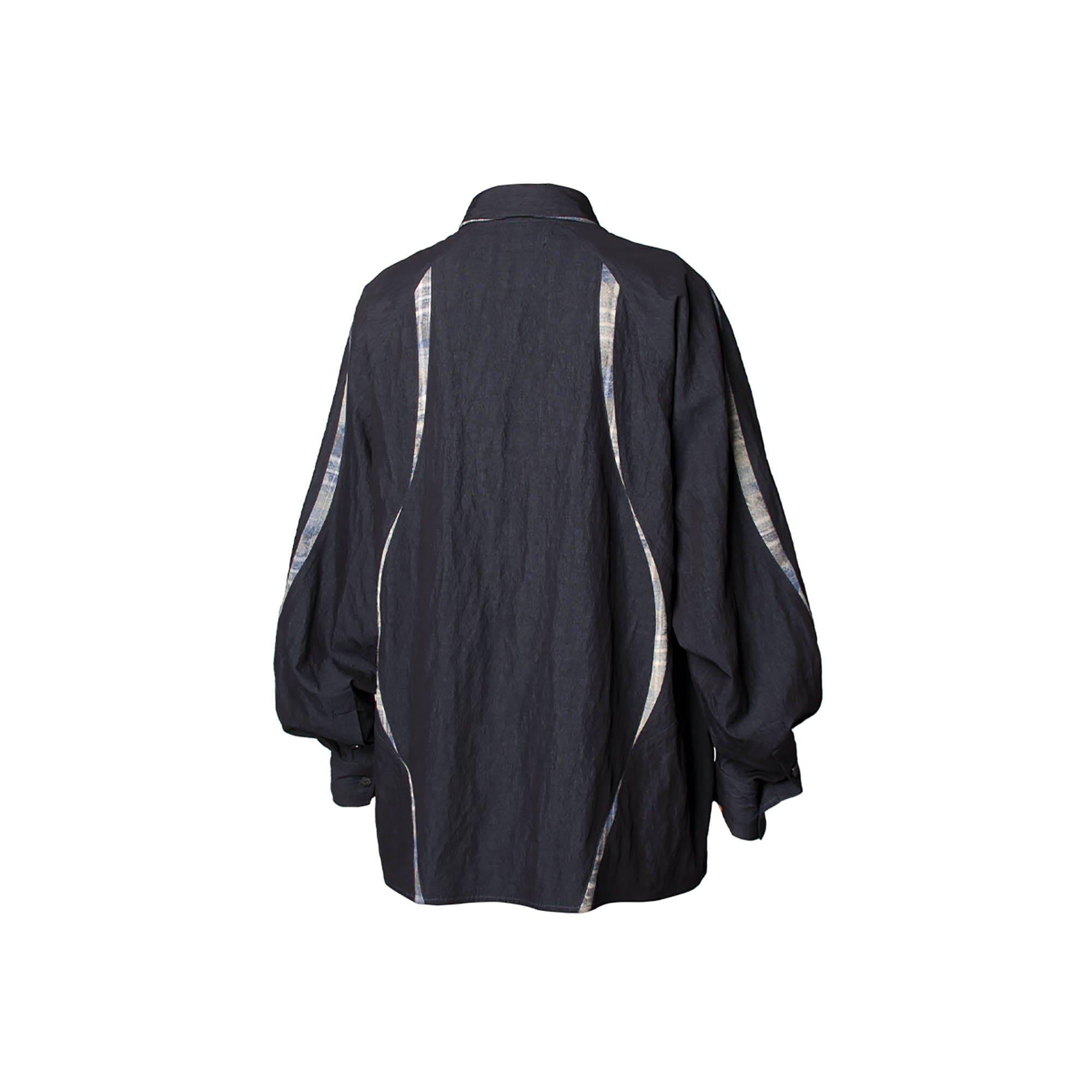 RELABEL Curved Panel Shirt-Shirt-XS-Free Shipping Leatheretro