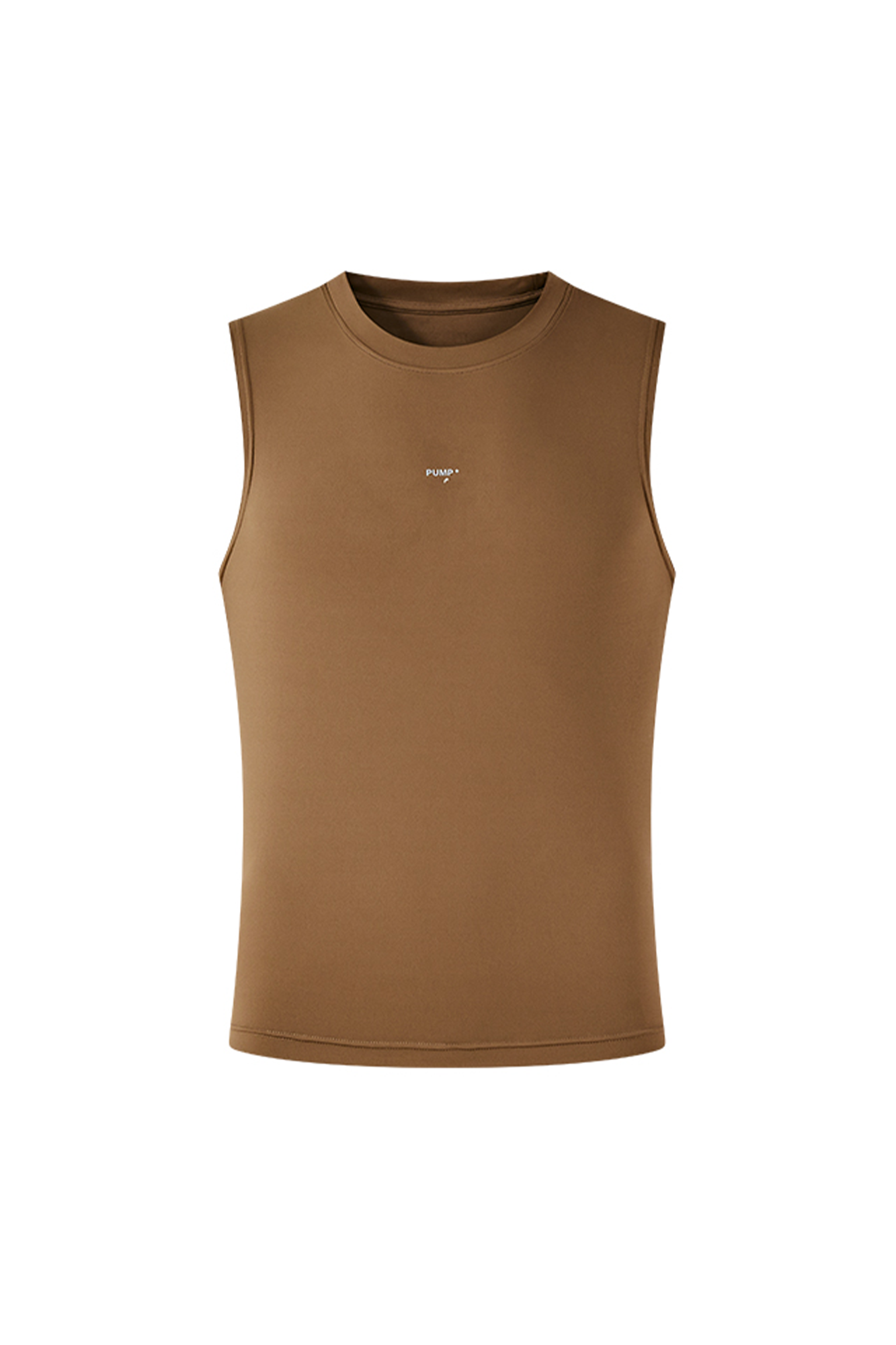 PUMPPLUS Antibacterial Quick-Dry Stretch Tank Top-Tank Top-S-Khaki-Free Shipping Leatheretro