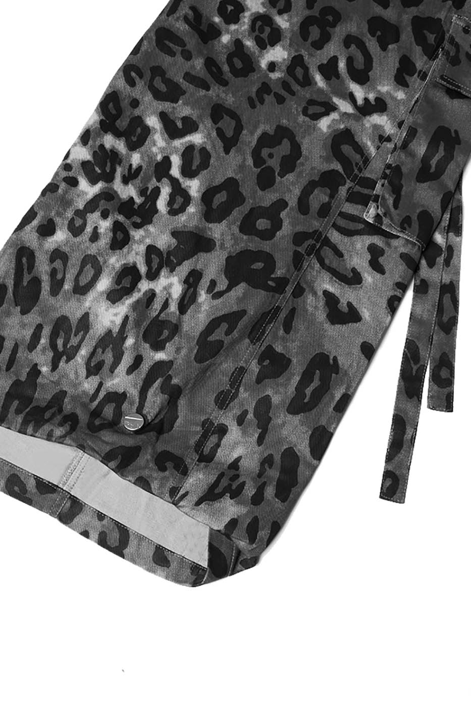 RELABEL Leopard Multi-Pocket Ribbon Cargo Pants-Pants-S-Free Shipping Leatheretro