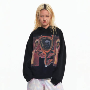 EMBRYO Cave Cross Graphics Hoodie-Hoodie-S-Free Shipping Leatheretro