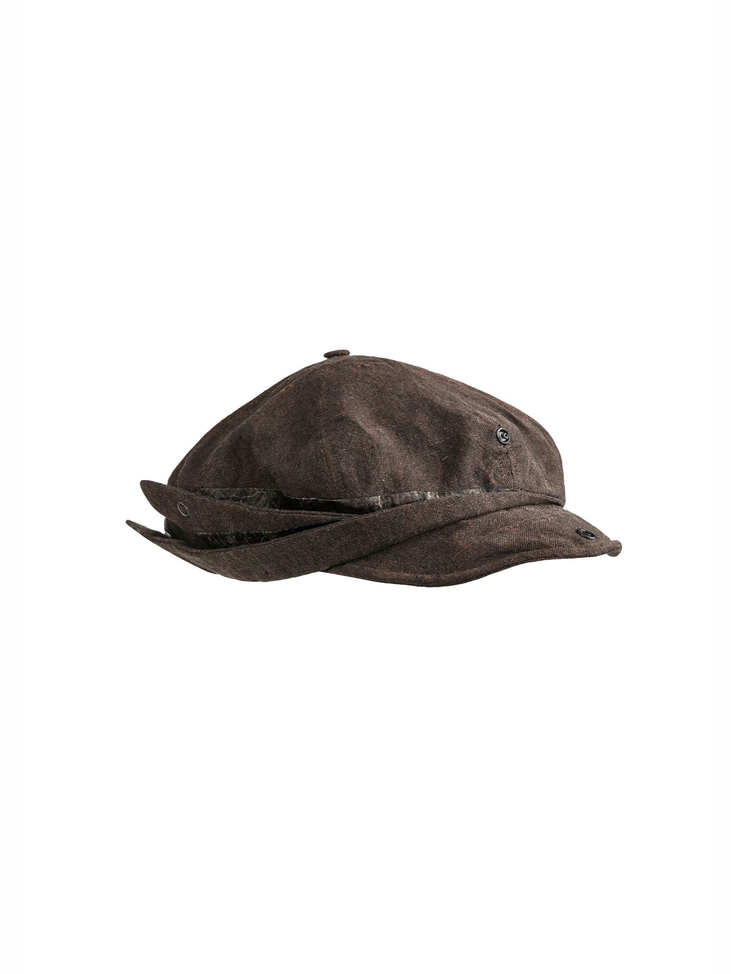 ALVNG AR ANTS Deconstructed Adjustable Newsboy Cap-Hat, Cap, Beanie-Black-Free Shipping Leatheretro