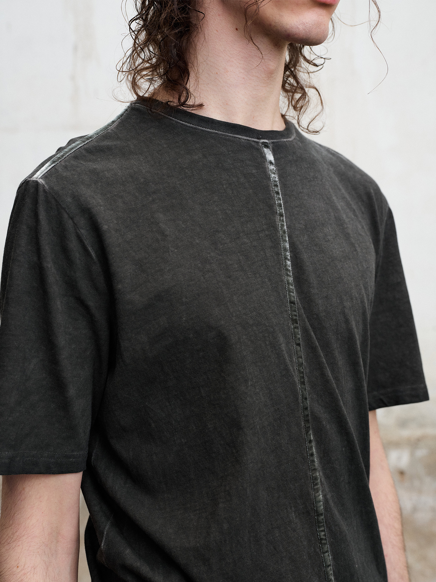 ILNya Nieternite Nifutur Washed Spliced T-Shirt-T Shirt-S (0)-Free Shipping Leatheretro