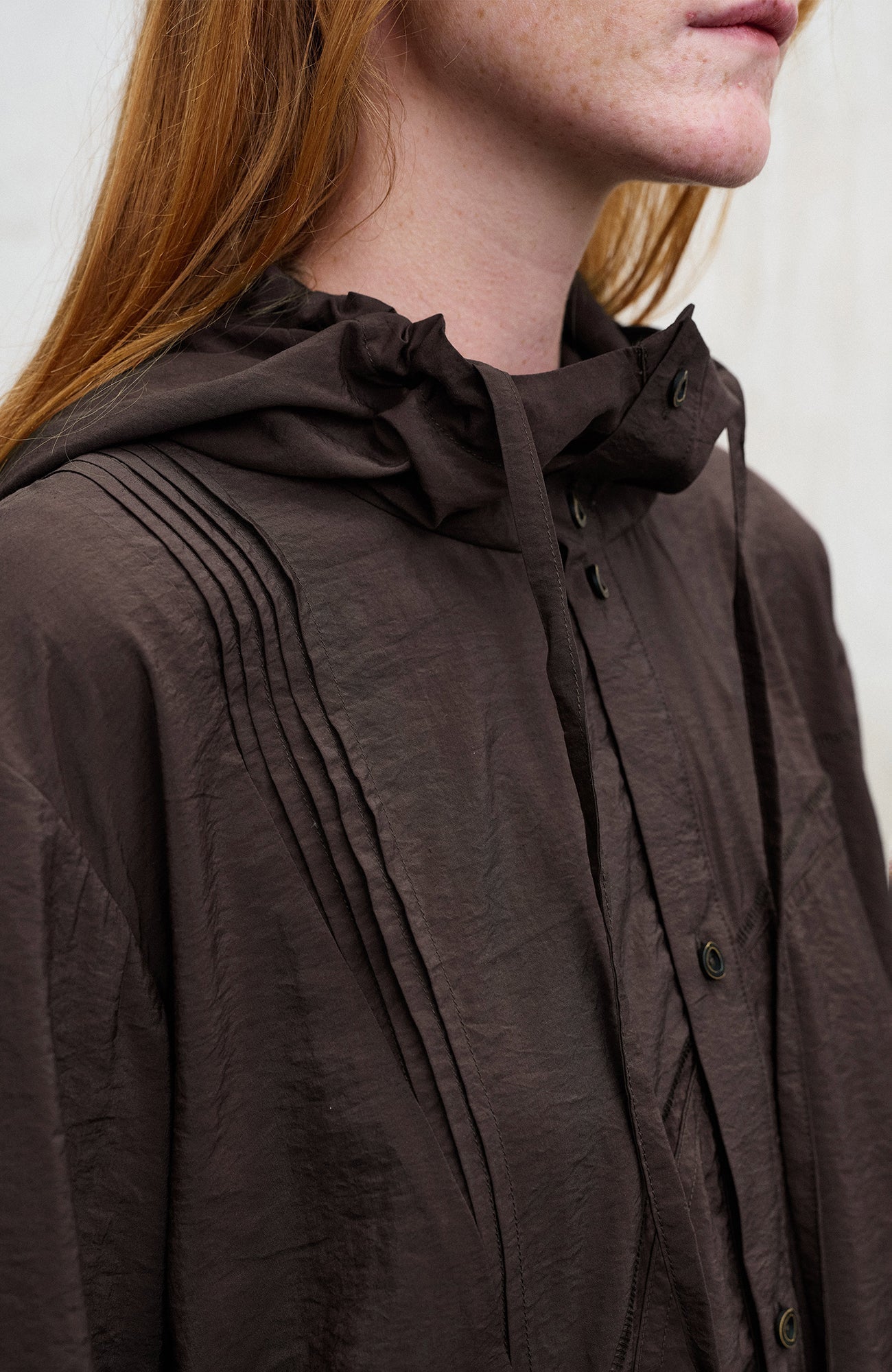 ILNya Nieternite Nifutur Mohair-Blend Hooded Longline Shirt-Shirt-S(0)-Free Shipping Leatheretro