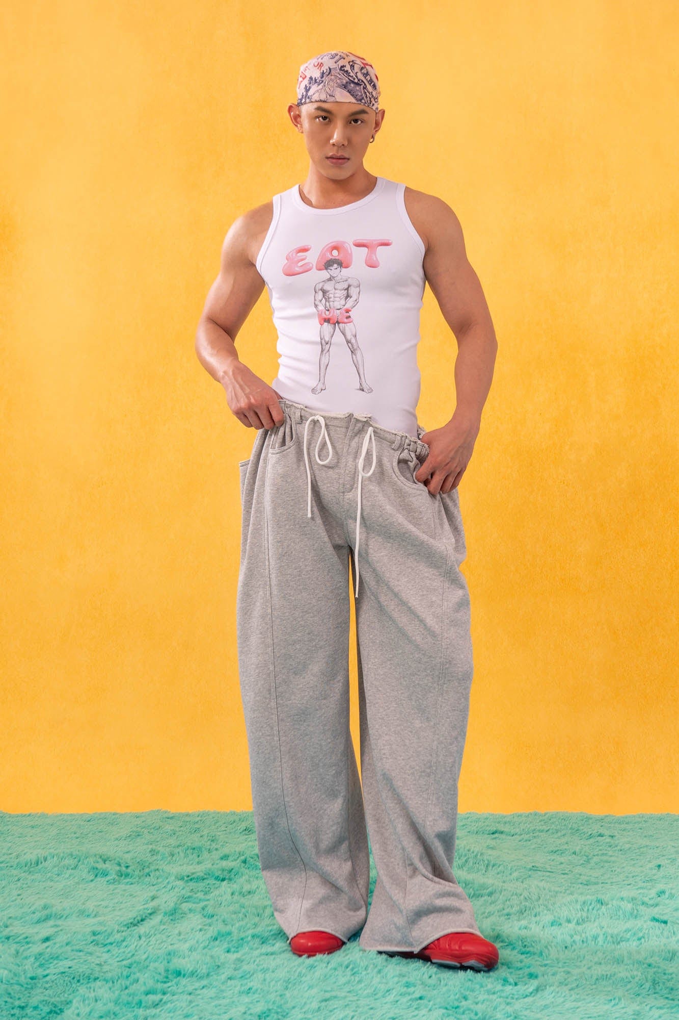 CLP Eat Me Graphic Tank Top-Tank Top-S-Free Shipping Leatheretro