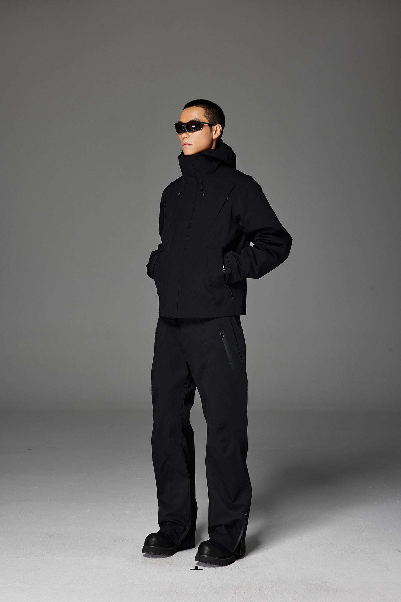 CATSSTAC Essential Panel Zip-Hem Waterproof Pants-Pants-M-Free Shipping Leatheretro