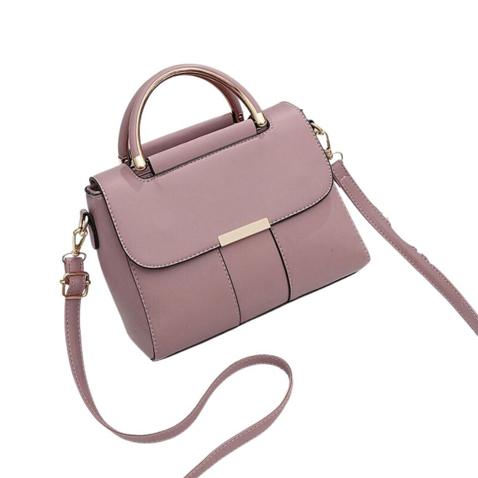 Korean Version Fashion Trendy Ladies Party Bag-Handbags-Pink-Free Shipping Leatheretro