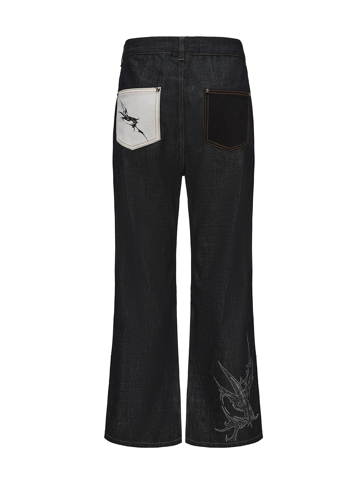 PAIKI Thorn Totem Selvedge Jeans-Jeans-S / 31"-Free Shipping Leatheretro