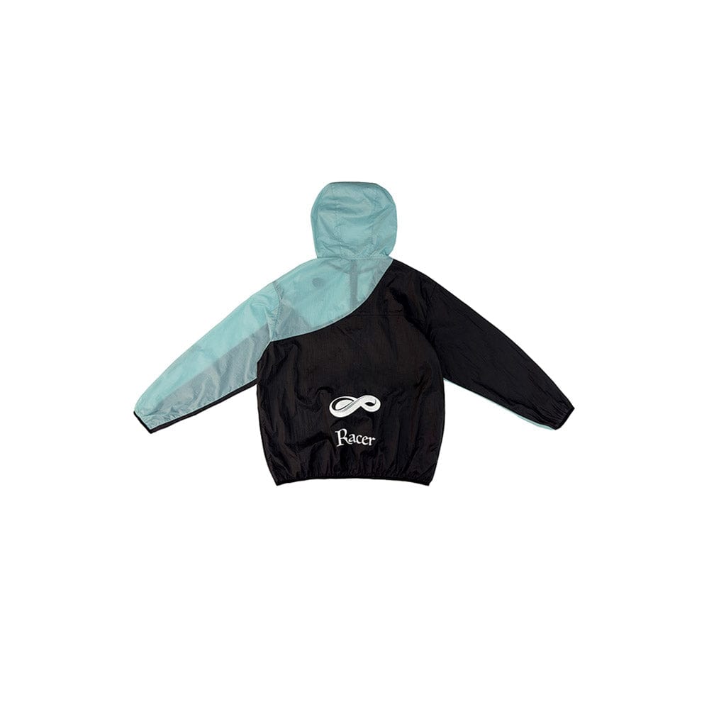 MIICHOUS Contrast Spliced UV Protection Hooded Jacket-Jacket-S-Blue-Free Shipping Leatheretro