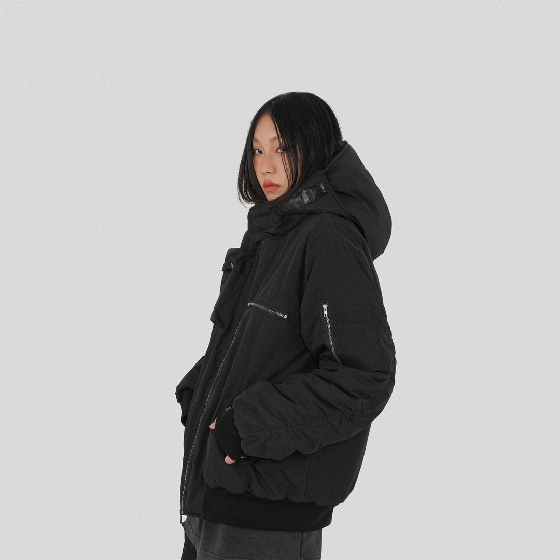 UNDERWATER Utility Parka-Jacket-S-Free Shipping Leatheretro