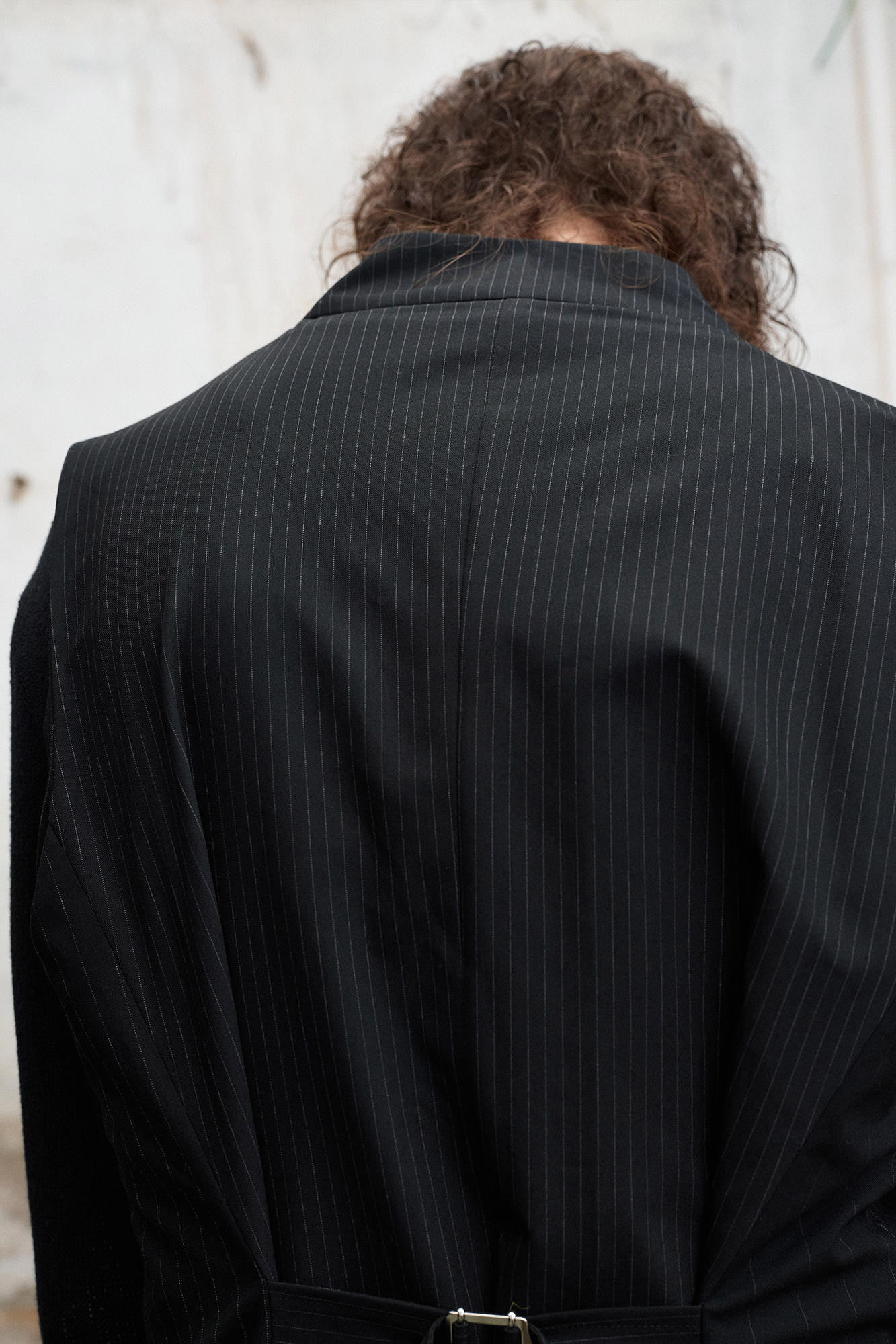 ILNya Nieternite Nifutur Double-Collar Panel Pinstripe Vest-Vest-S-Free Shipping Leatheretro