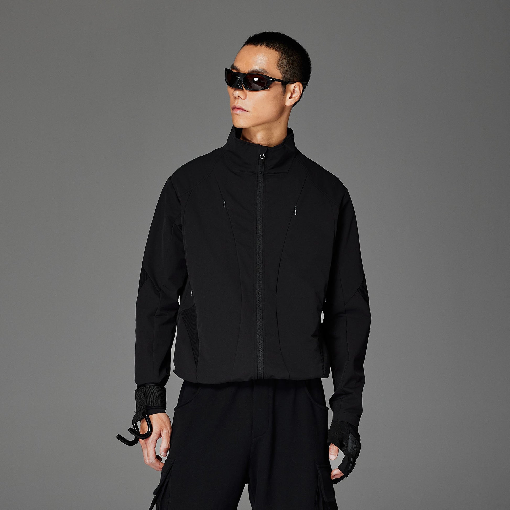 CATSSTAC Essential Panel Softshell Jacket-Jacket-M-Black-Free Shipping Leatheretro