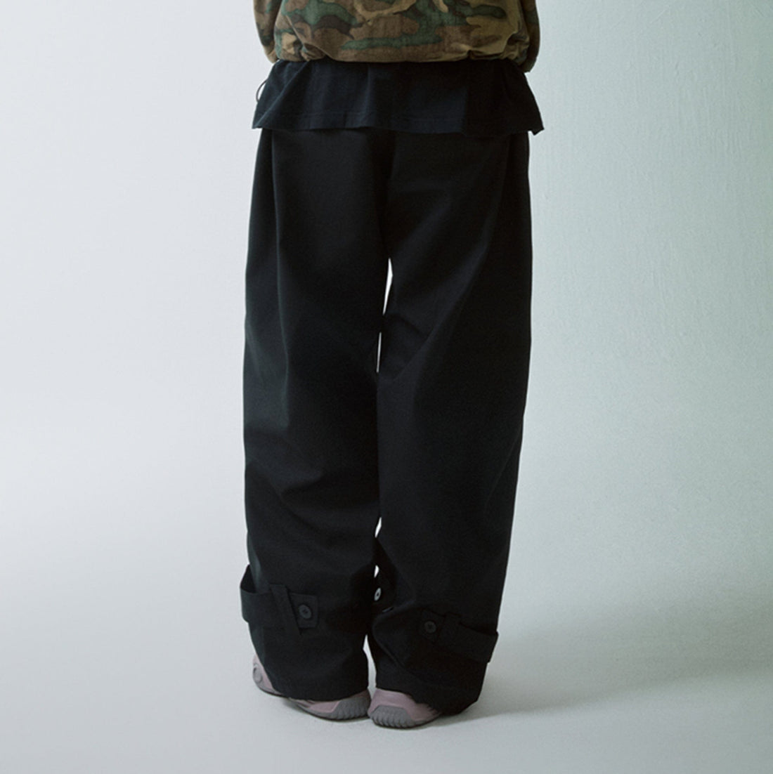F2CE Modern Spliced Trousers-Pants-S-Free Shipping Leatheretro