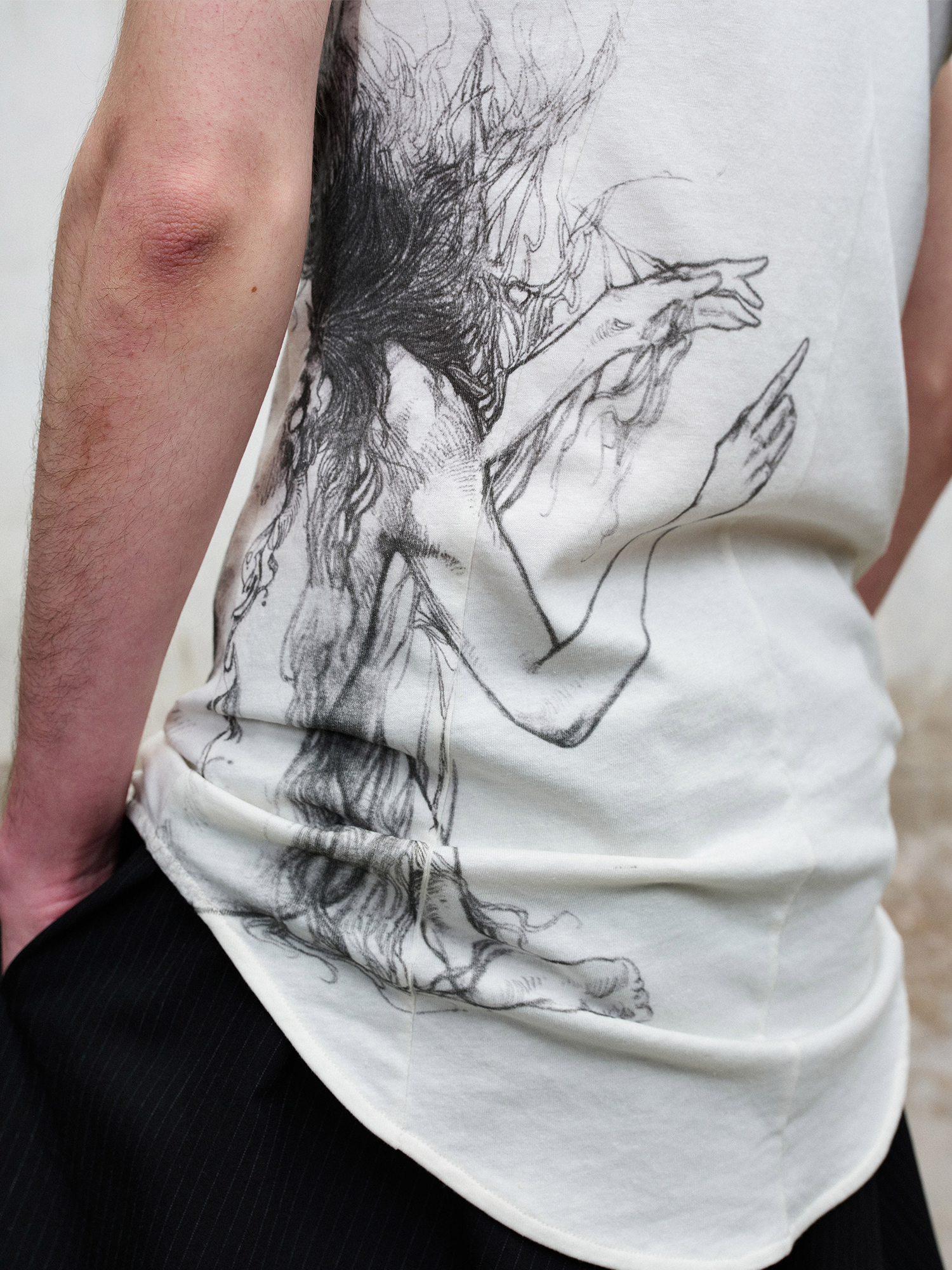 ILNya Nieternite Nifutur Spliced Graphic Tank Top-Tank Top-S (0)-Free Shipping Leatheretro