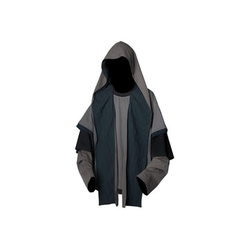 RELABEL Triple-Layer Detachable Striped Hood Long-Sleeve Tee Green-L/S Tee-XS-Free Shipping Leatheretro