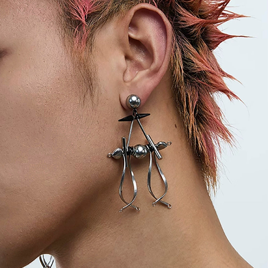 ILLUSORY Danger Signal Earring-Earring-Earrings-Free Shipping Leatheretro