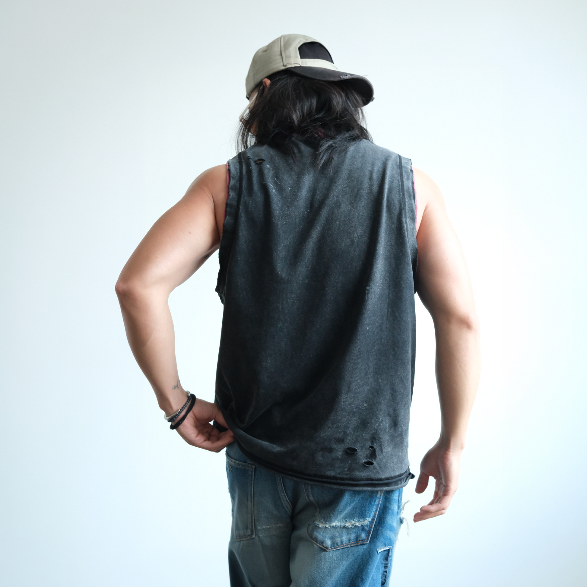 NEIGBORL Retro Washed Graphic Tank Top-Tank Top-M (Preorder)-Free Shipping Leatheretro