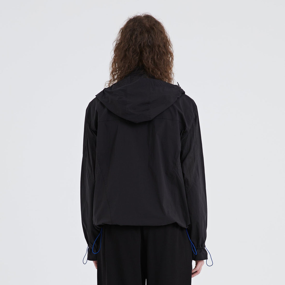 ORGANIC EMOTION Modern Drawstring Asymmetrical Jacket-Jacket-M-Free Shipping Leatheretro
