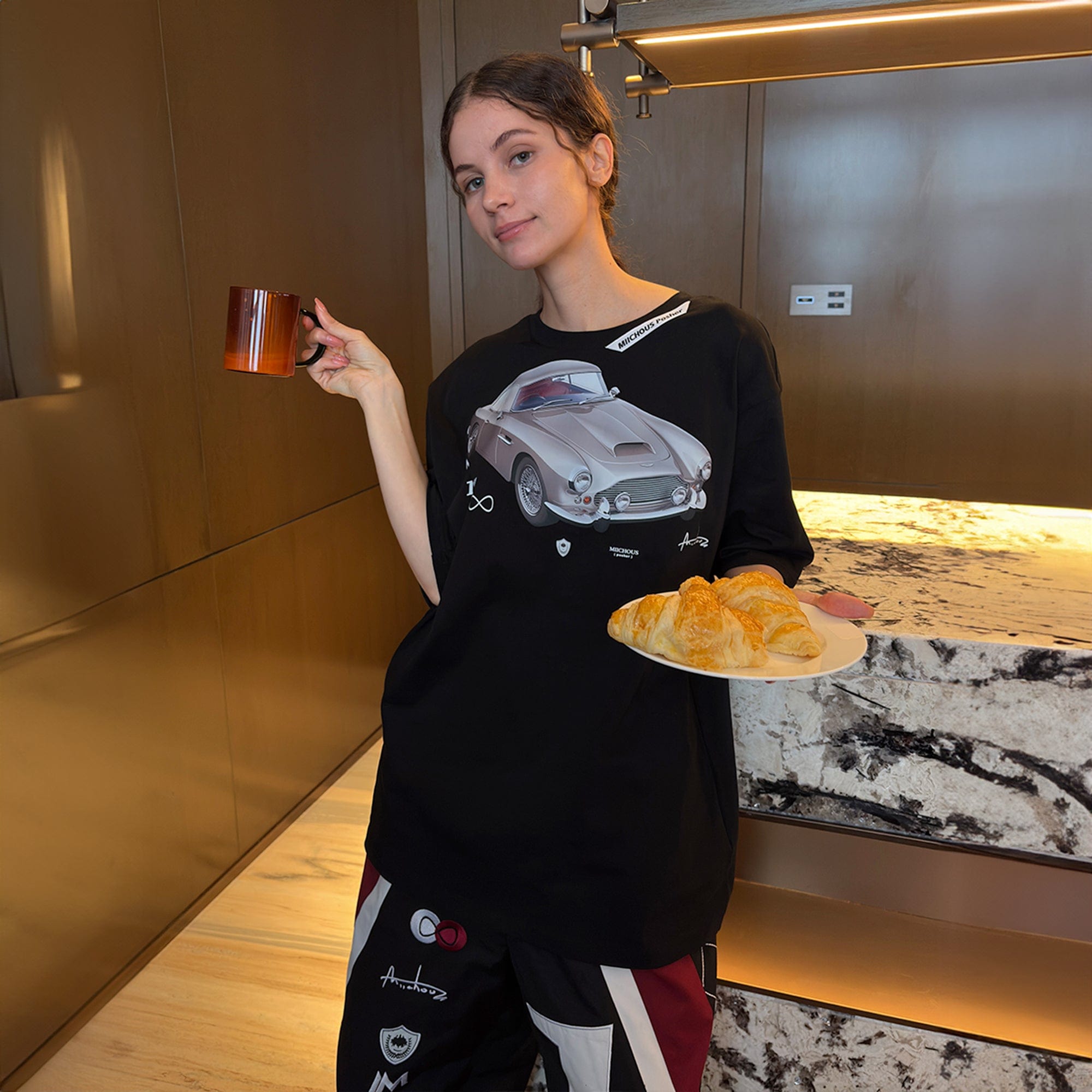 MIICHOUS Aston Martin T-Shirt-T Shirt-S-Free Shipping Leatheretro