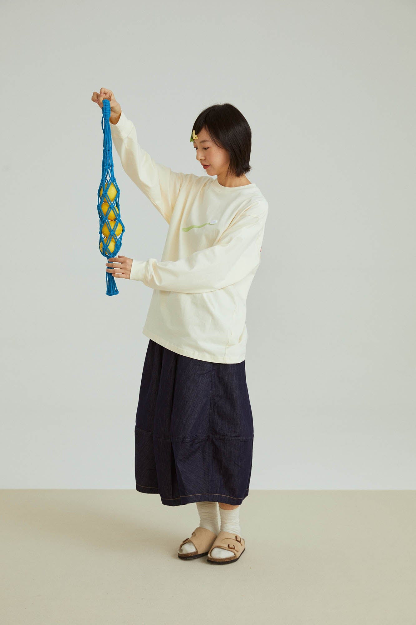 ONADAILYBASIS Toothbrush & Toothpaste Graphic Long-Sleeve Tee-L/S Tee-S-Free Shipping Leatheretro