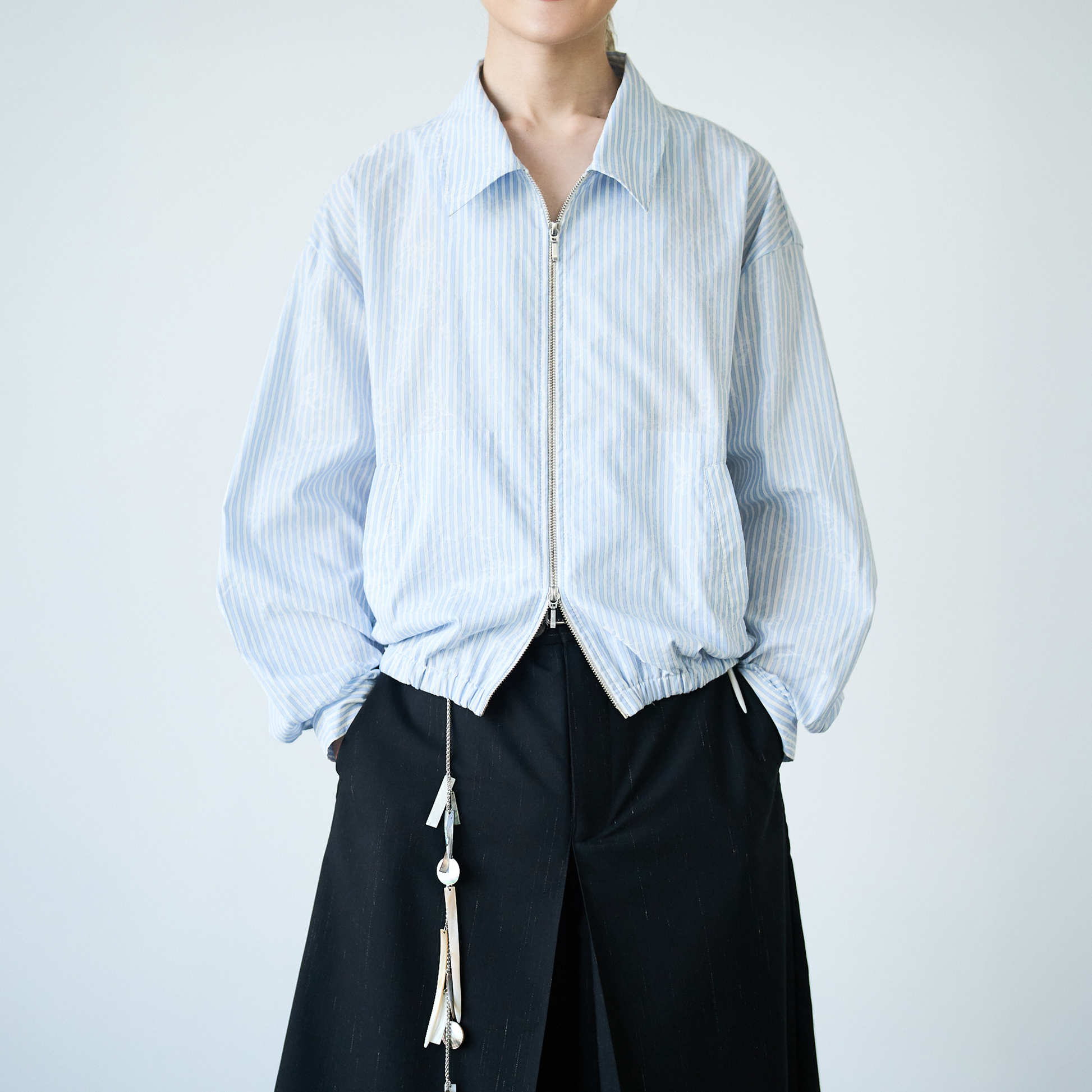 GRAINMUSTARD Striped Jacquard Shirt Jacket-Jacket-XS-Free Shipping Leatheretro