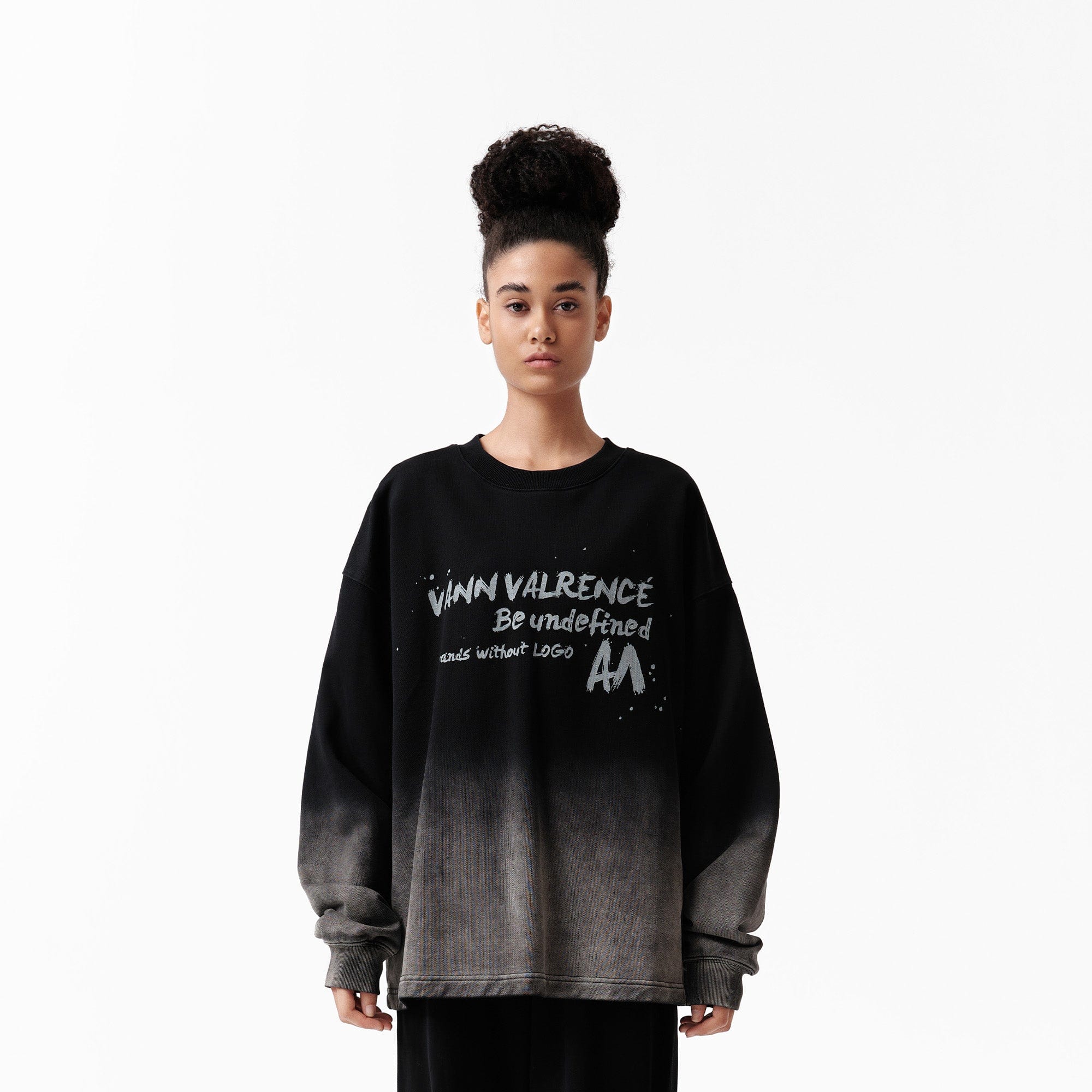 VANN VALRENCE Gradient Washed Oversized Sweatshirt-Sweatshirt-S-Free Shipping Leatheretro