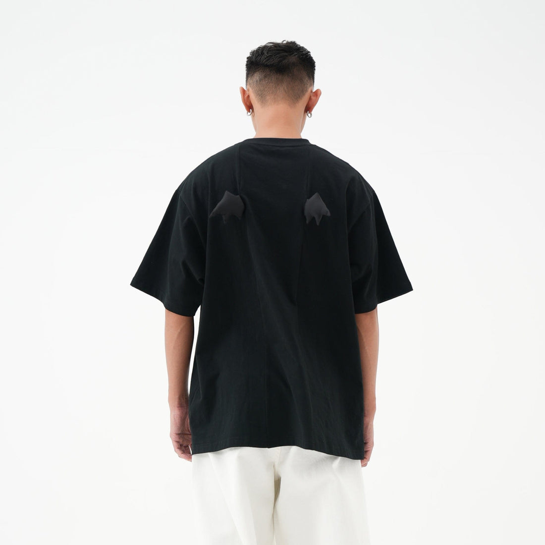 CLP Diamond Devil Wings T-Shirt-T Shirt-S-Free Shipping Leatheretro