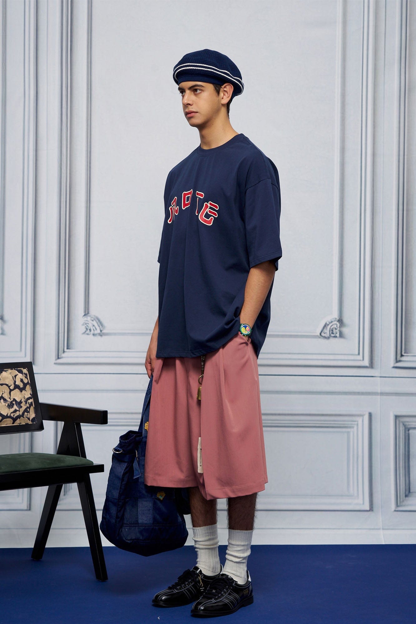 UNLIMITED MOTE Pleated Wide-Leg Drawstring Shorts Rose Pink-Shorts-S-Free Shipping Leatheretro