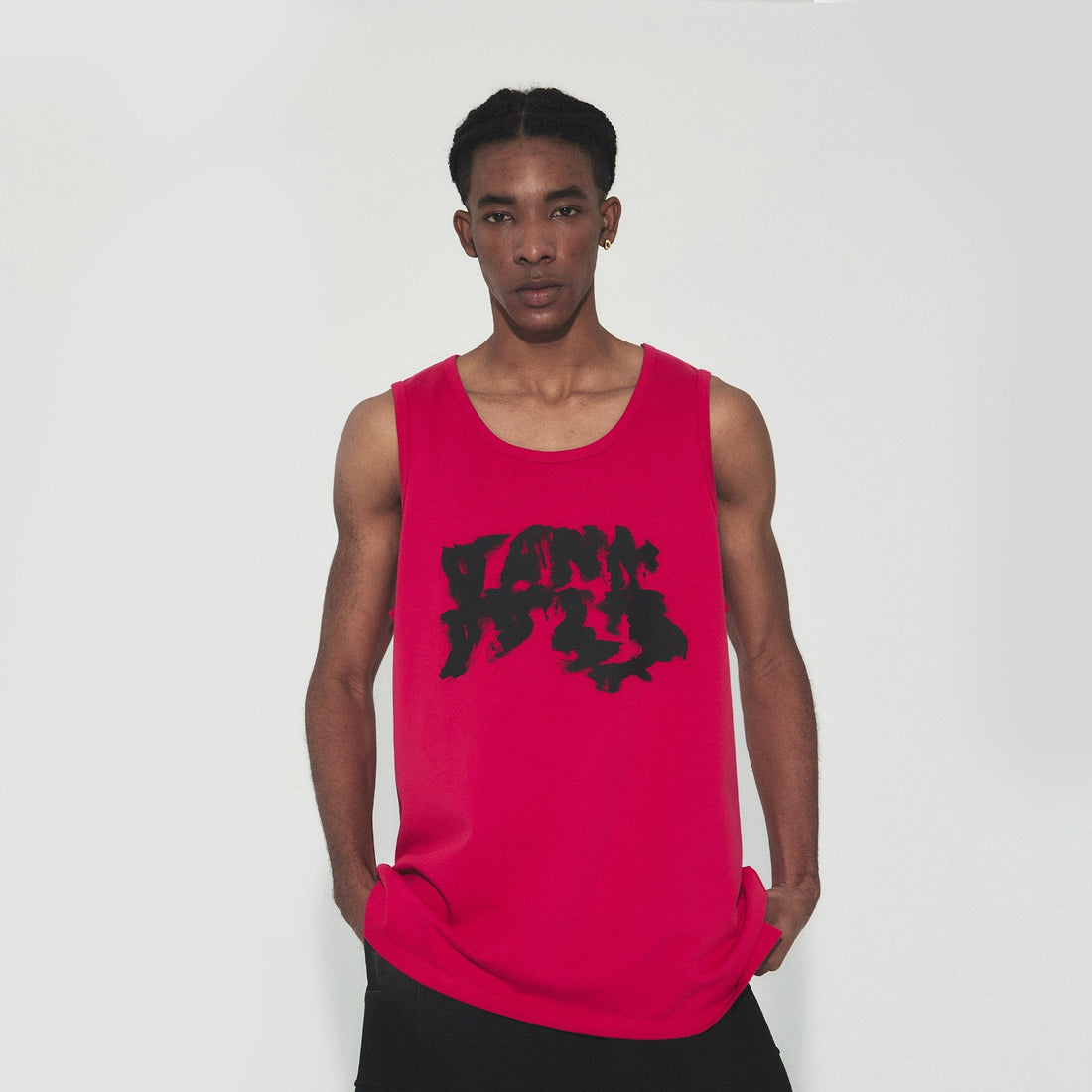 VANN VALRENCE Essential LOGO Graphic Oversized Sleeveless T-Shirt-T Shirt-S-Free Shipping Leatheretro