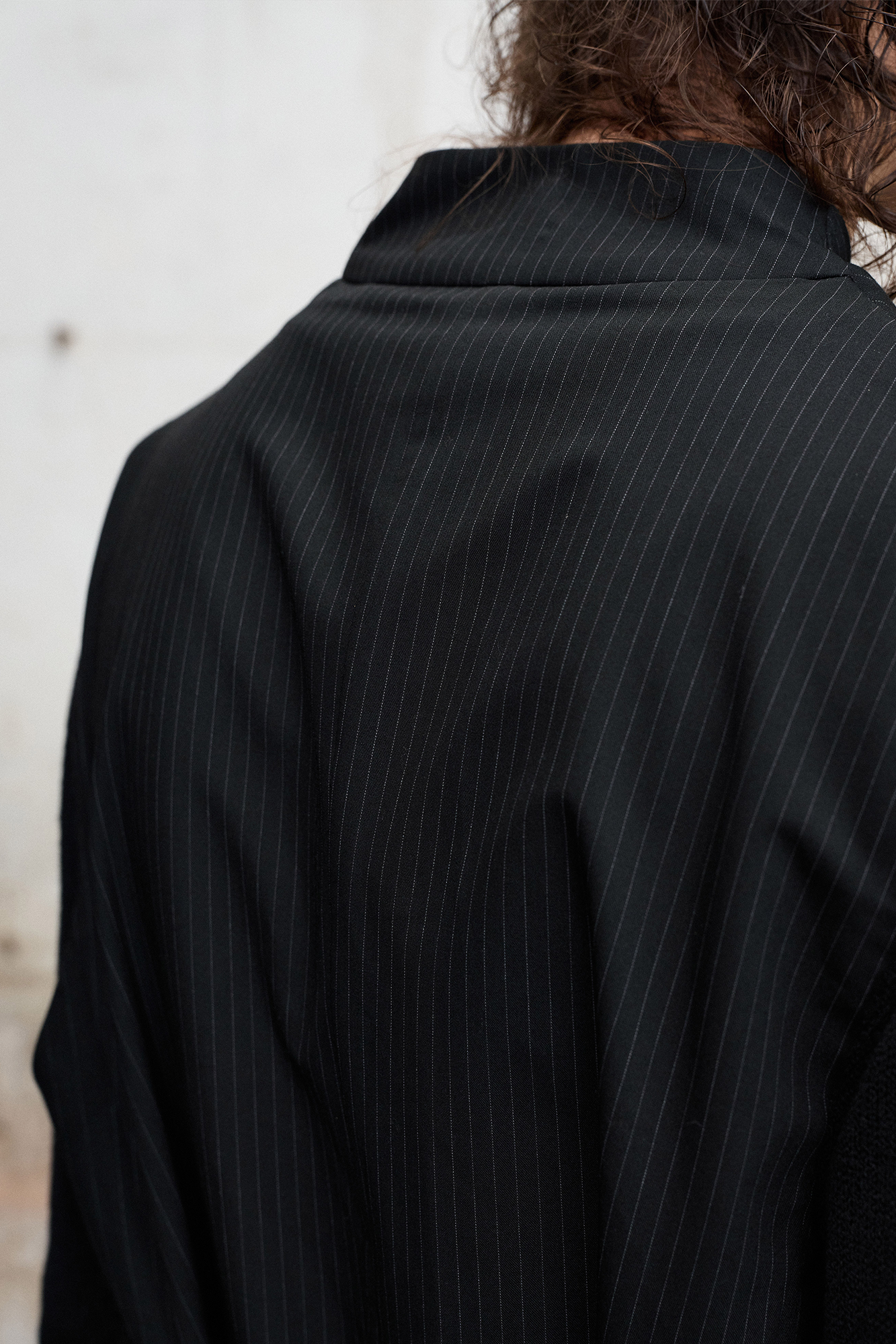ILNya Nieternite Nifutur Double-Collar Panel Pinstripe Vest-Vest-S-Free Shipping Leatheretro
