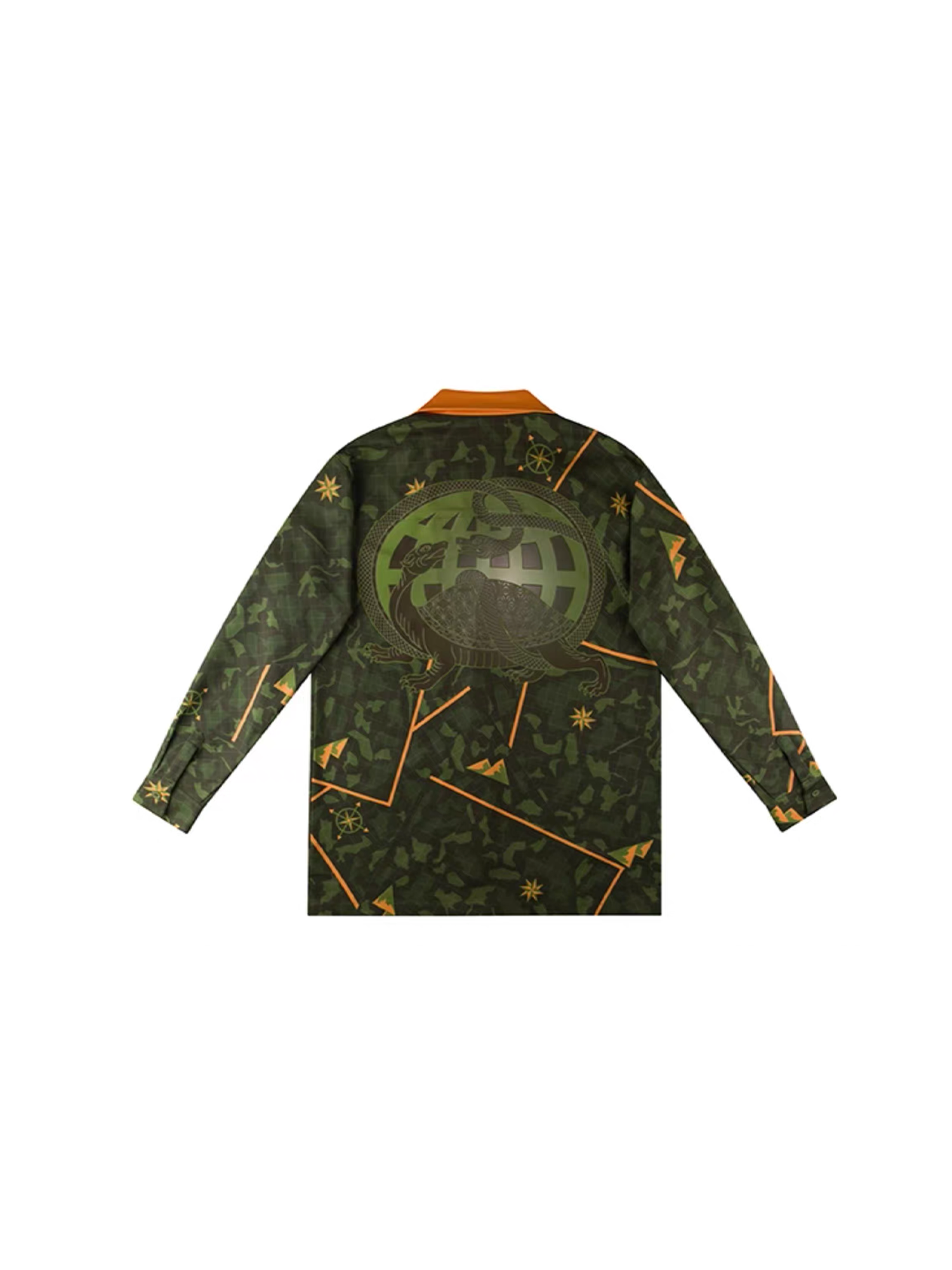 MASH UP ASIA Graphic Contrast Lapel Oversized Blazer-Jacket-M-Free Shipping Leatheretro