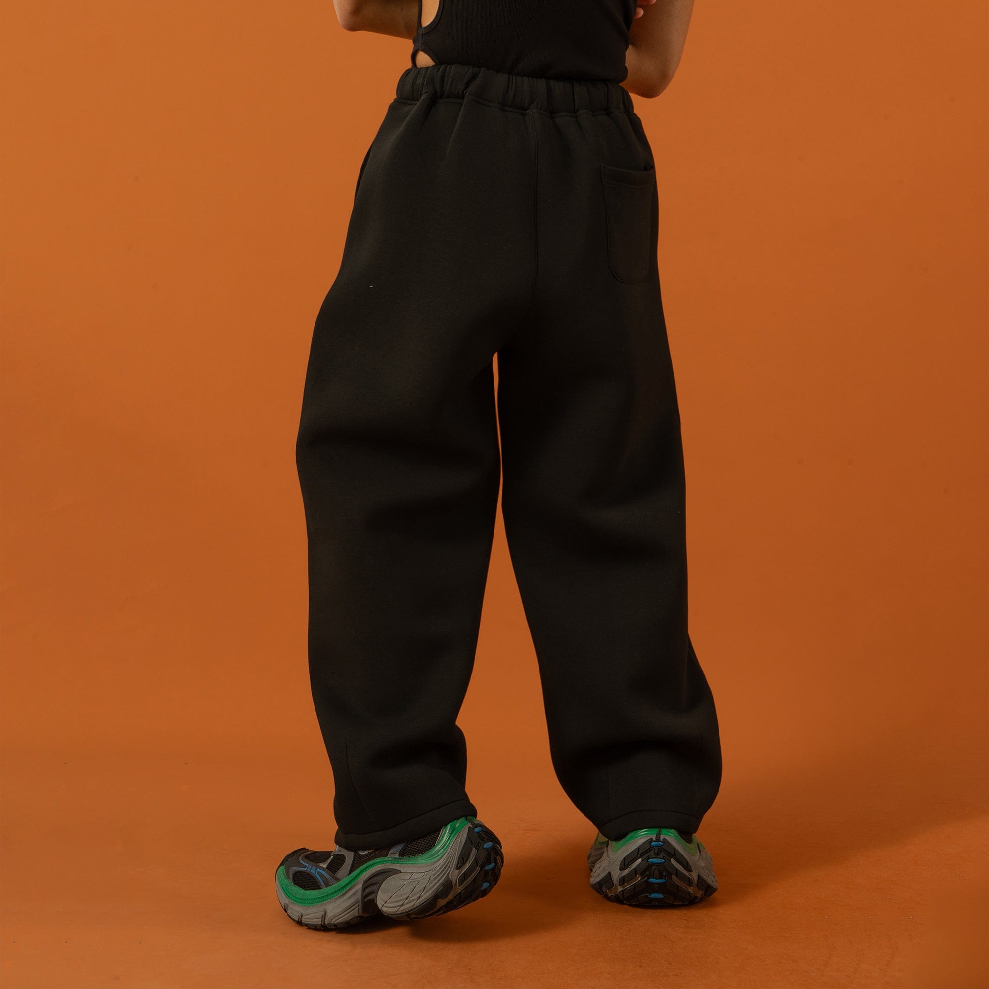 CLP The Astronaut Crinkled Sweatpants-Pants-Grey-M-Free Shipping Leatheretro