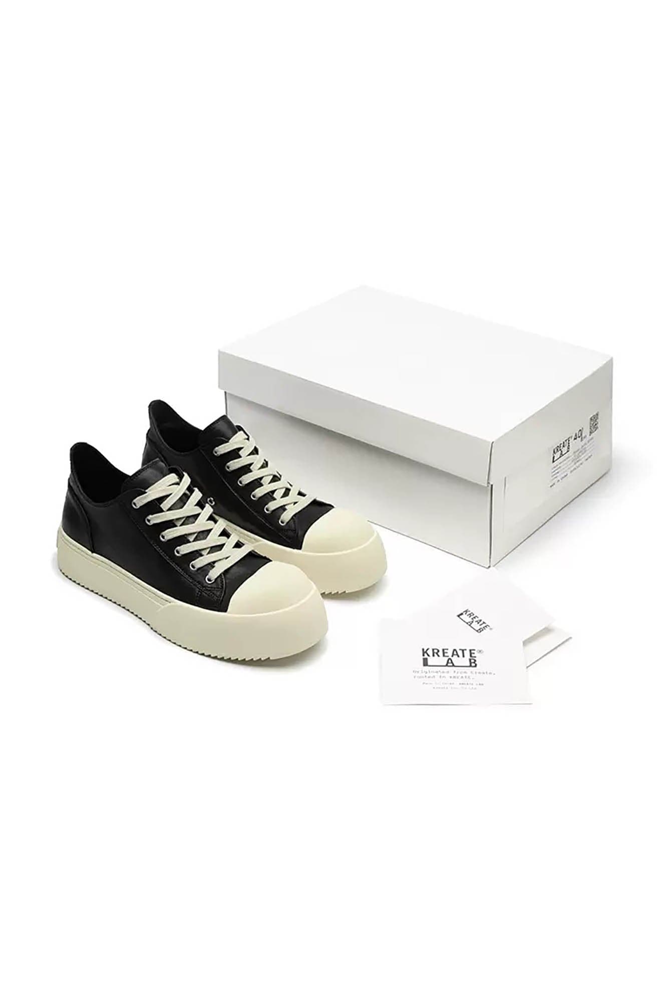 KREATE Leather Jumbo City Trainer-Shoes-US 4 (EU 36)-Free Shipping Leatheretro