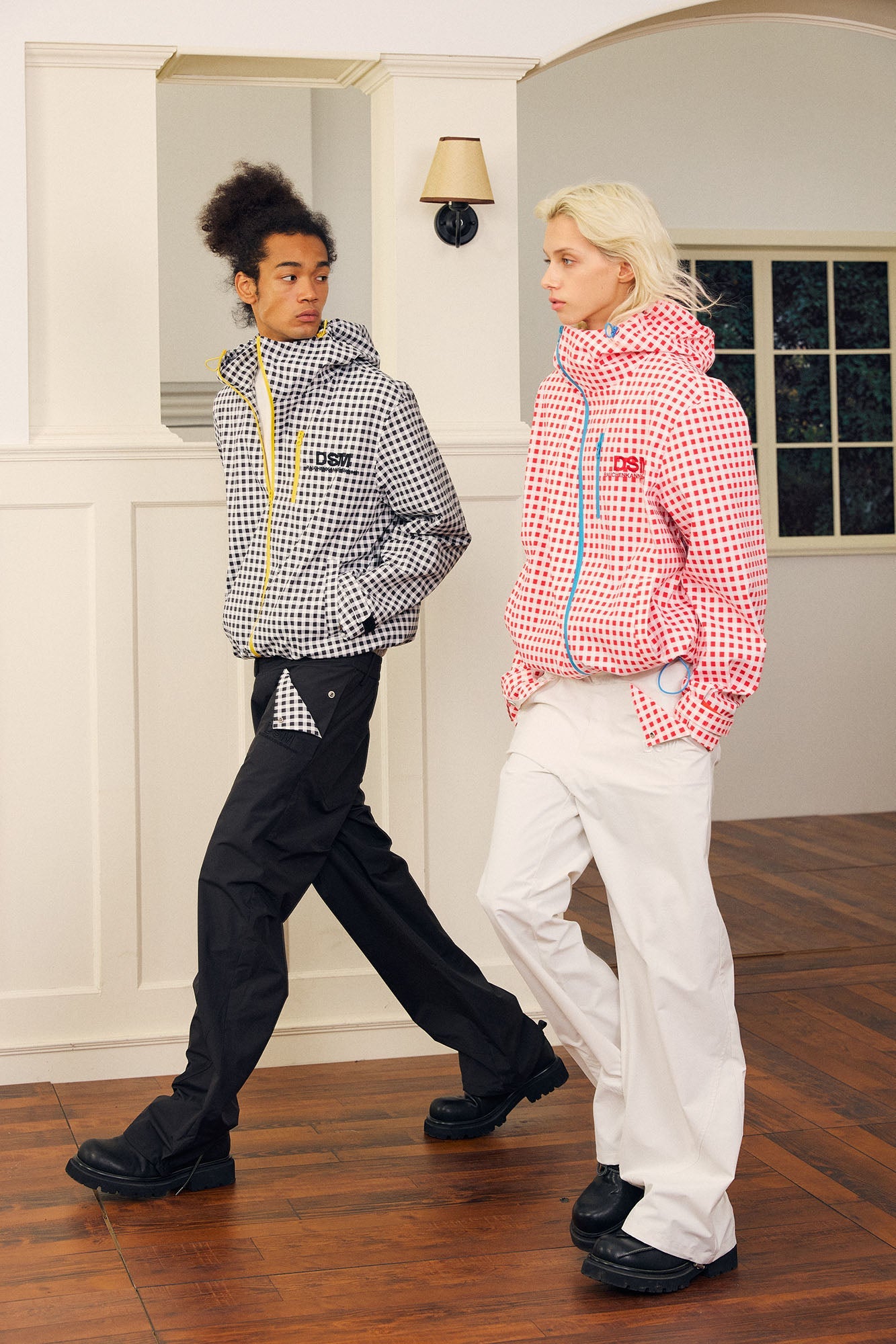 DONSMOKE Check Pocket Teflon Windproof Pants-Pants-S-Black-Free Shipping Leatheretro