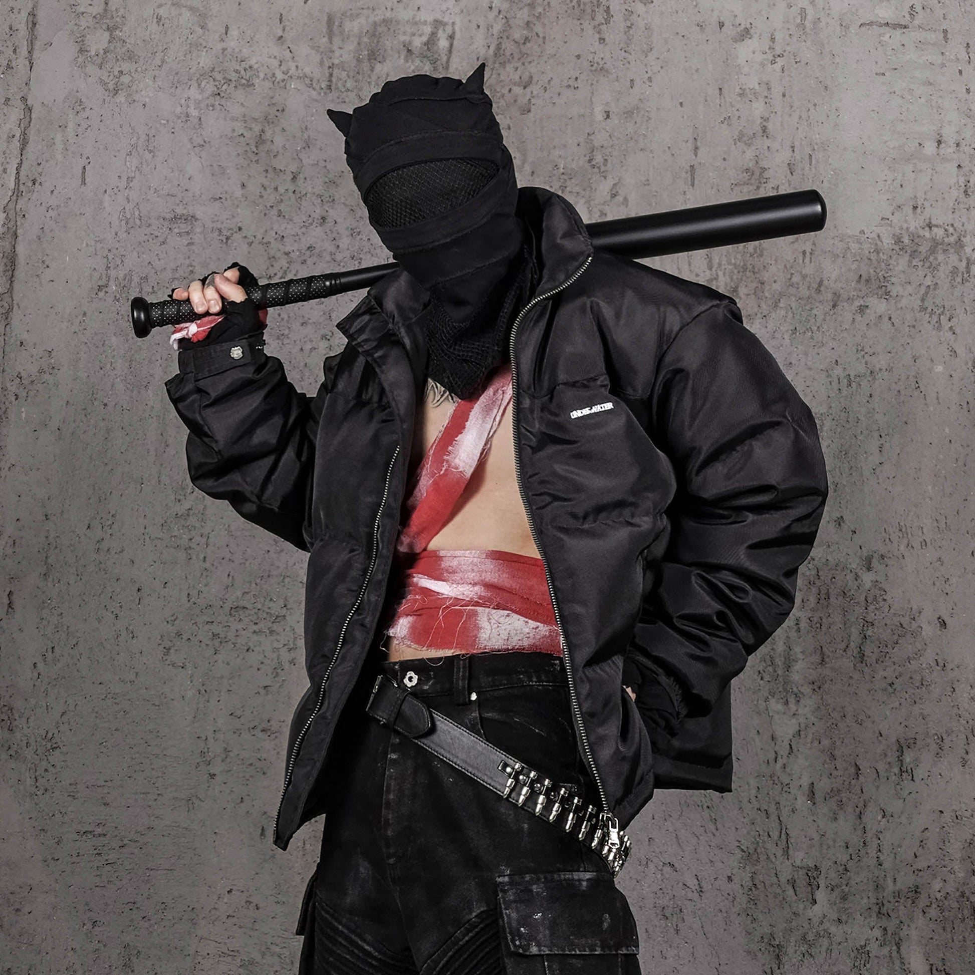 UNDERWATER The Staff Boxy Down Jacket-Jacket-S-Free Shipping Leatheretro