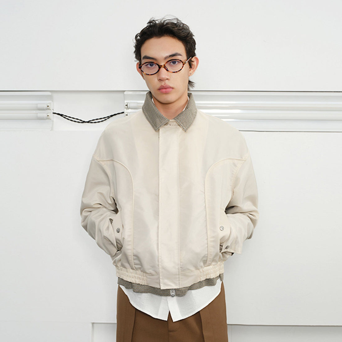 KREATE Structural Line Waterproof Jacket-Jacket-S-Blue-Free Shipping Leatheretro