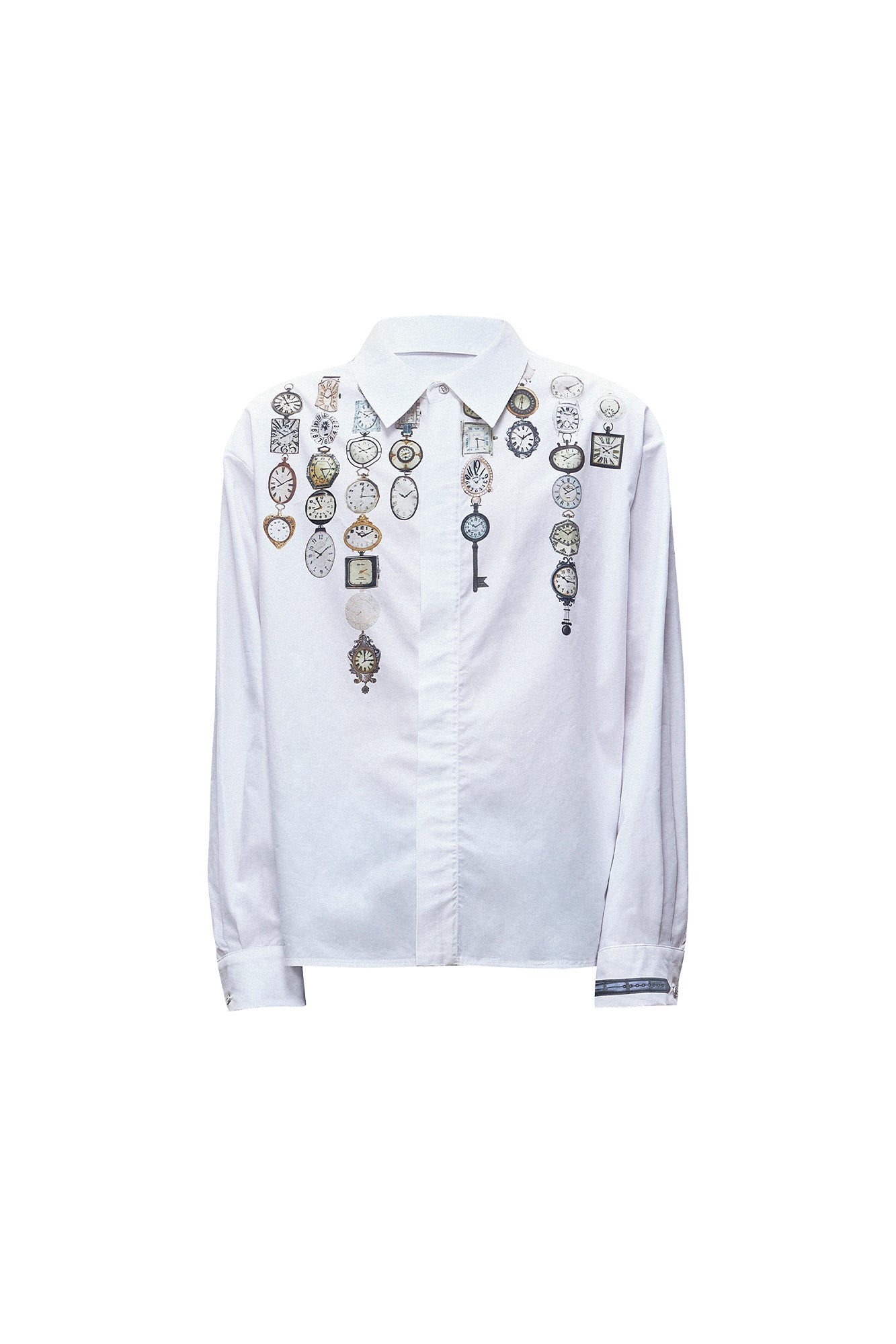 OIPWORD Watch Graphic Long-Sleeve Shirt-Shirt-S-Free Shipping Leatheretro