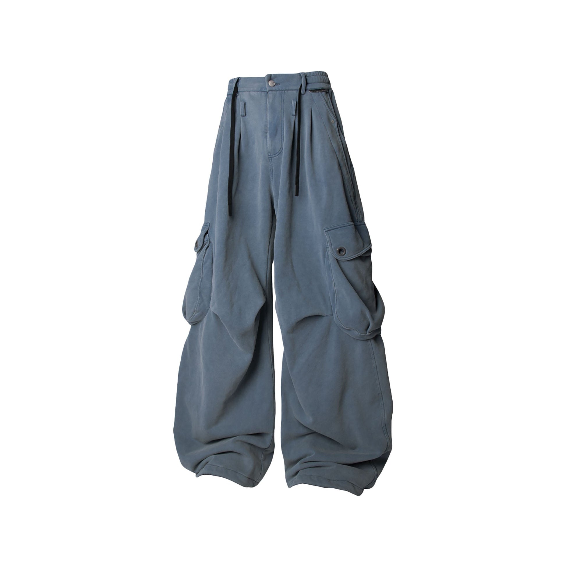 RELABEL Washed Multi-Pocket Utility Sweatpants-Pants-XS (Preorder)-Free Shipping Leatheretro