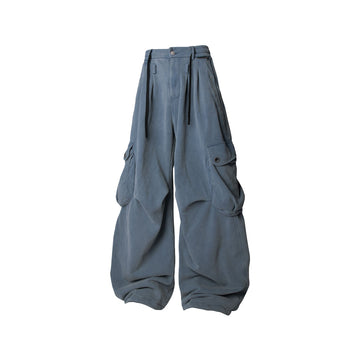 RELABEL Washed Multi-Pocket Utility Sweatpants-Pants-XS (Preorder)-Free Shipping Leatheretro