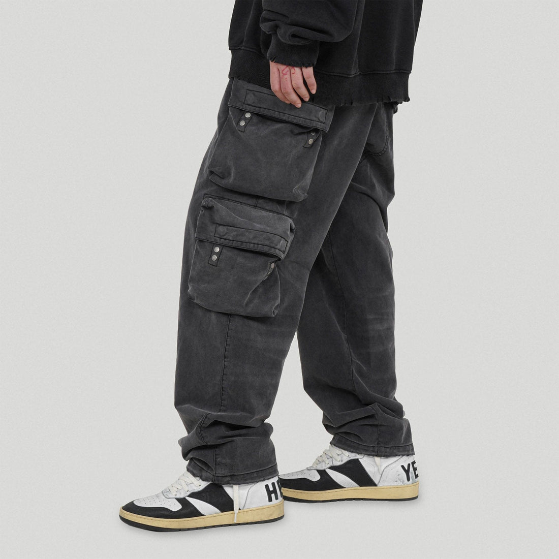 UNDERWATER Multi-pockets Utility Pants-Pants-S-Free Shipping Leatheretro