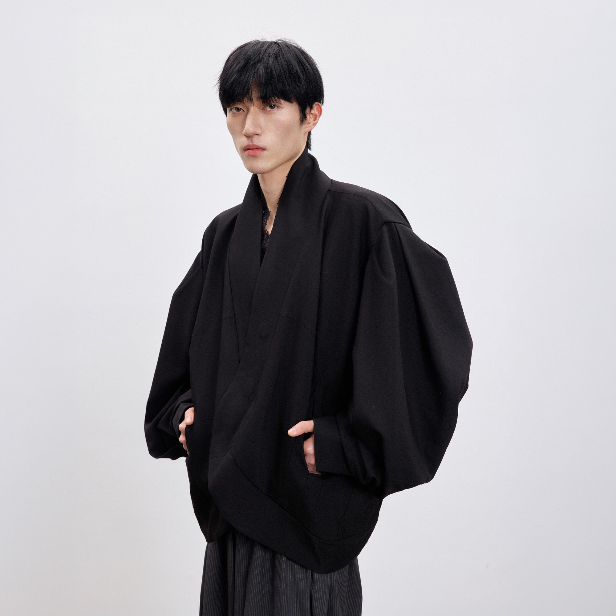 TUIMU Deconstructed Reversible Jacket-Jacket-S-Free Shipping Leatheretro