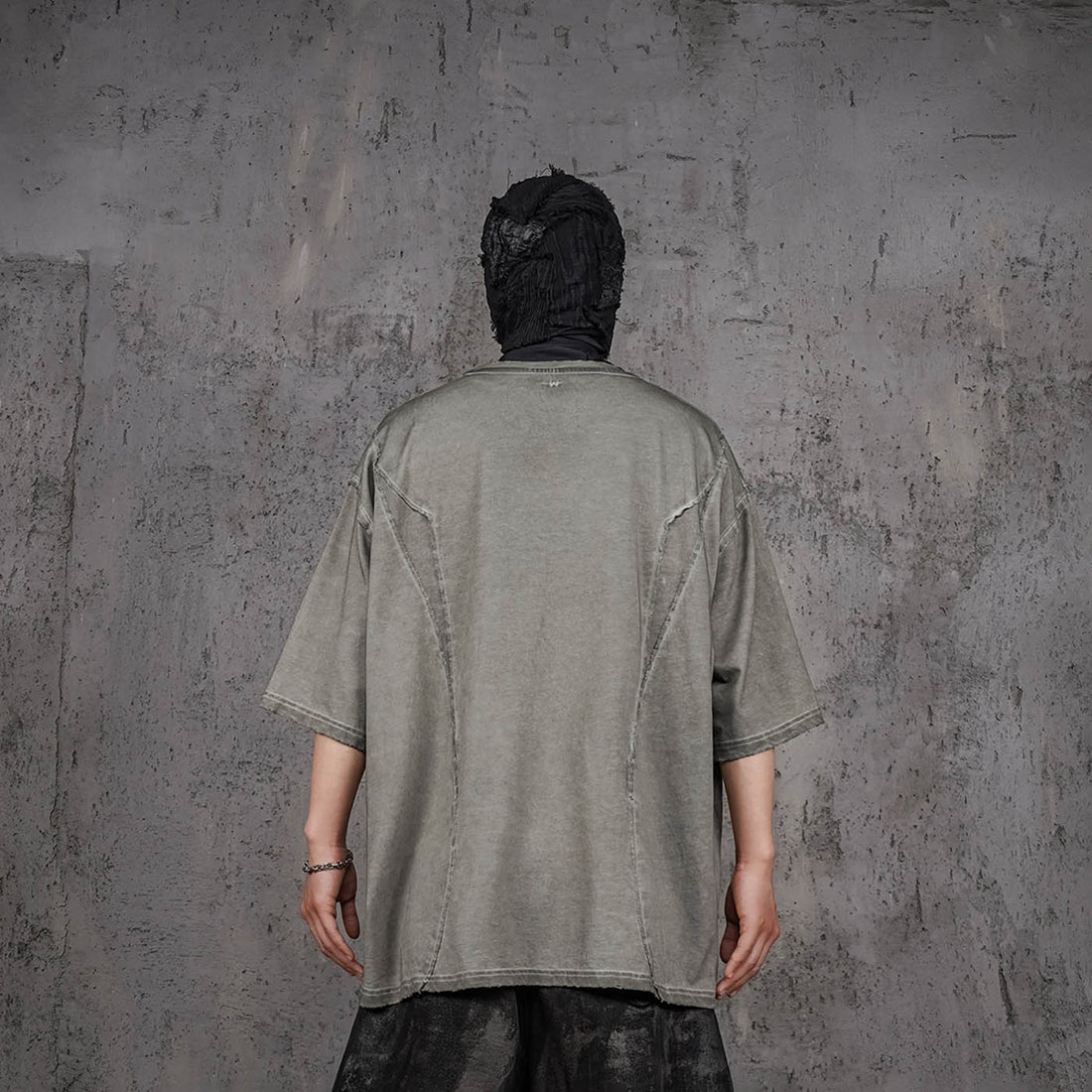 UNDERWATER Wasteland Devil Structure T-Shirt Grey-T Shirt-S-Free Shipping Leatheretro